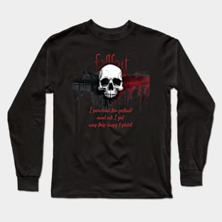 FallOut,Nuclear Explosion Graphic T-Shirt 03 Long Sleeve T-Shirt